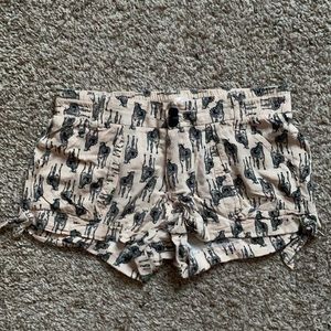 Zebra Shorts